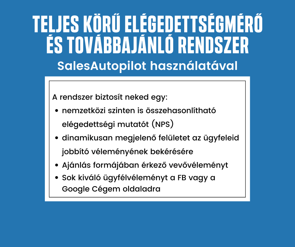 Elégedettségmérő rendszer