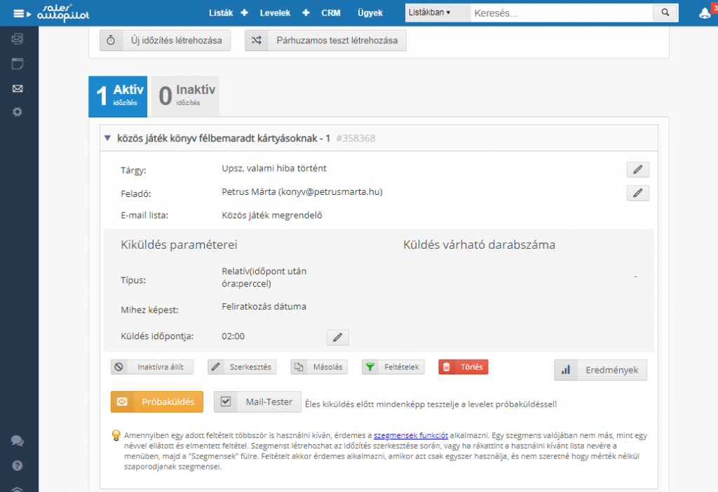 SAPI fizetési módok